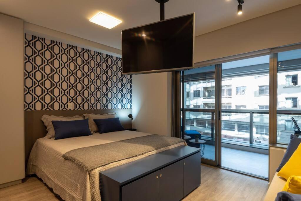 Studio Moderno E Sofisticado, Centro Sao Paulo 117 외부 사진