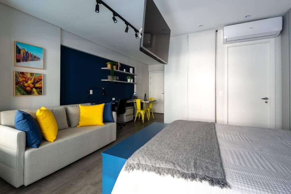 Studio Moderno E Sofisticado, Centro Sao Paulo 117 외부 사진